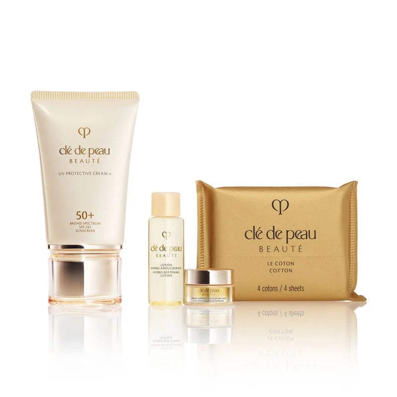 Cle de Peau Protect & Soften Radiance Collection 4 Piece Gift Set