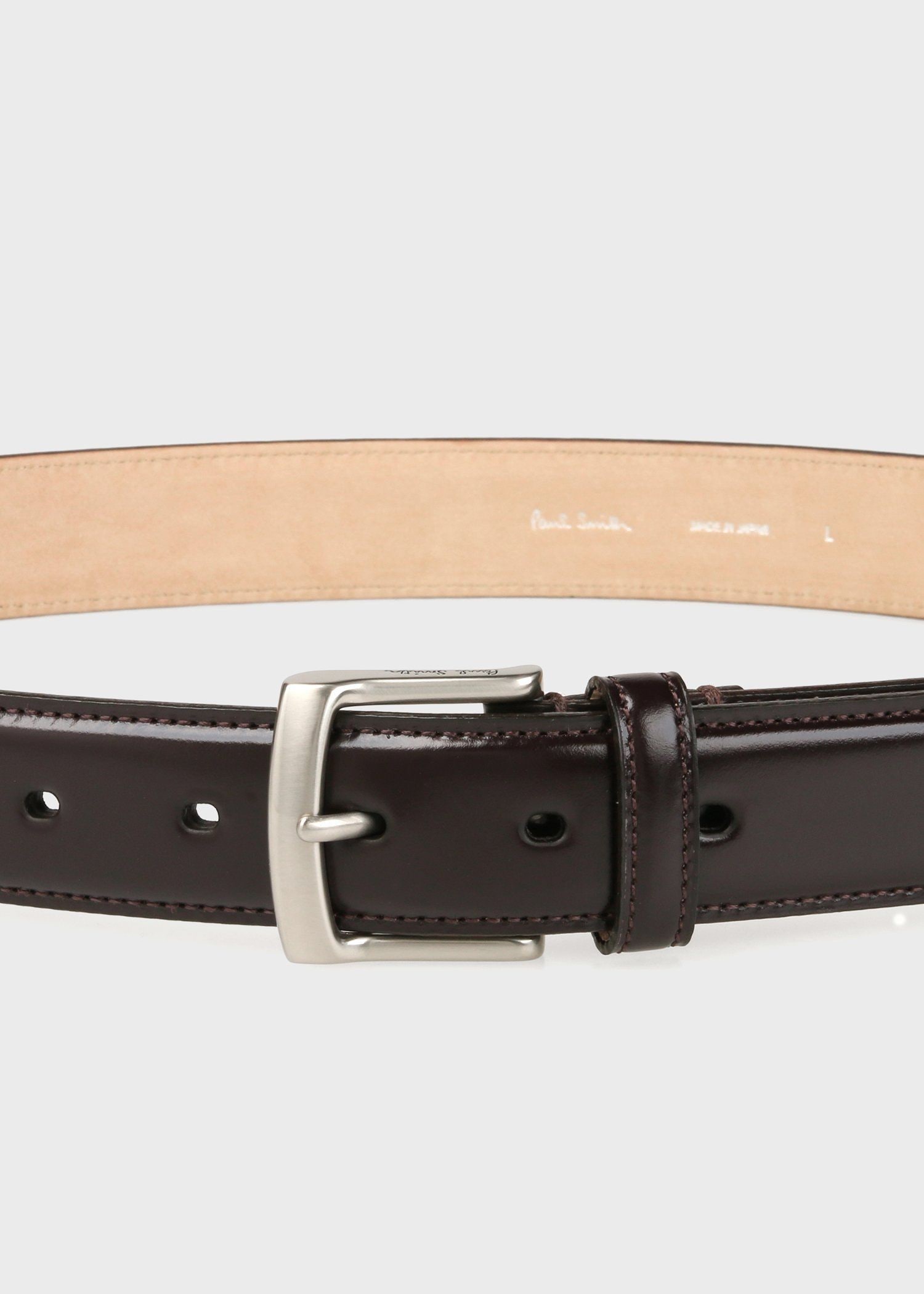 コードバン ドレス ベルト ｜ポール・スミス