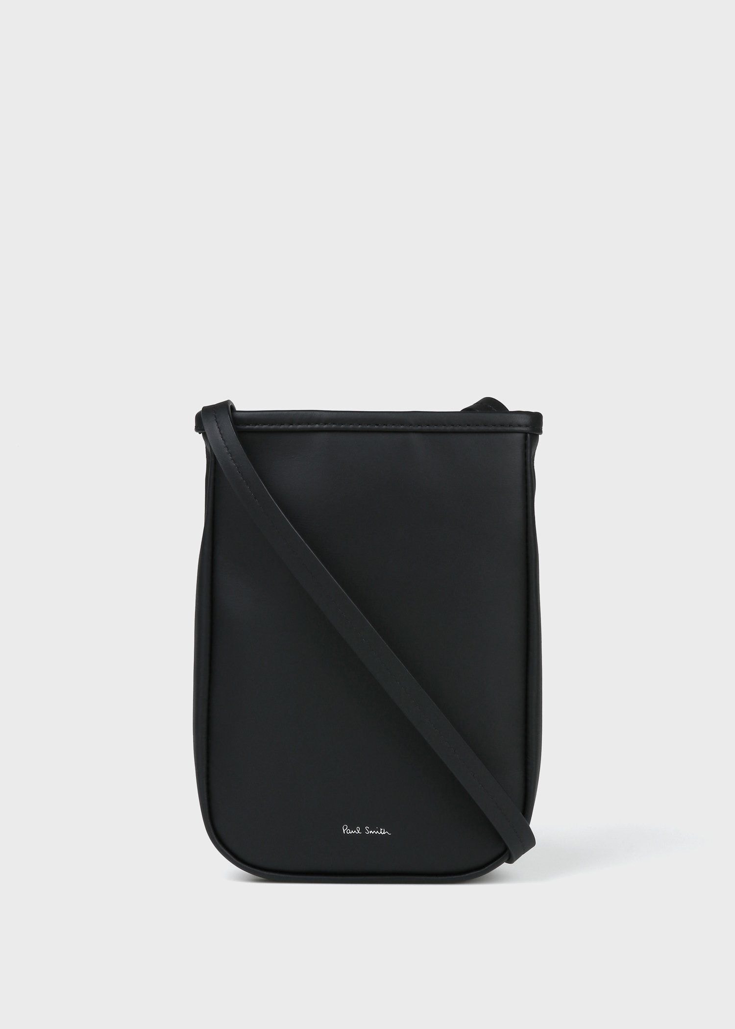 ソフトレザー ミニショルダーバッグ（ネイビー） ｜ポール・スミス