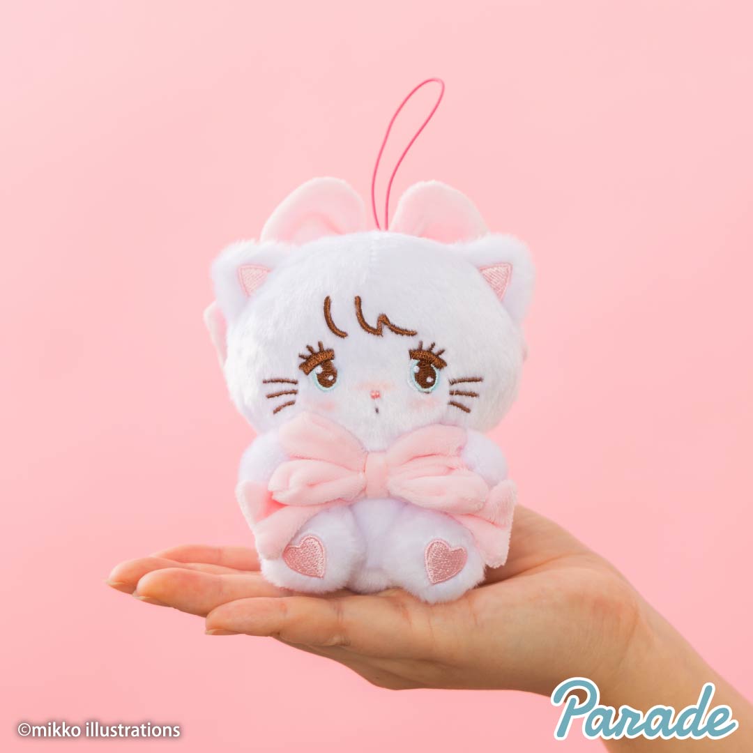 mikko characters 抱きしめおリボンマスコット | 商品紹介 | 株式会社