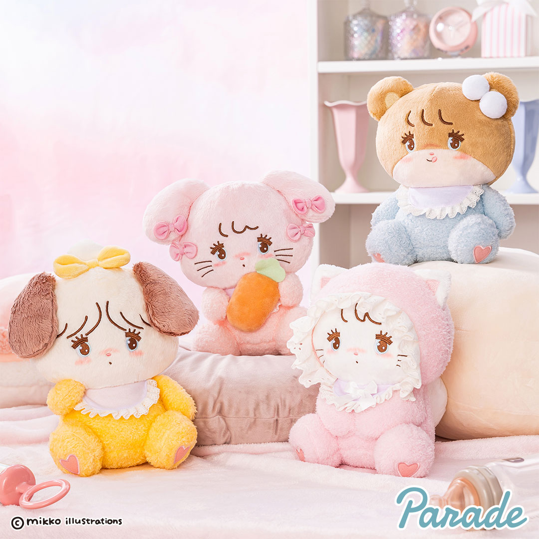 mikko characters ふわふわBABYぬいぐるみ | 商品紹介 | 株式会社