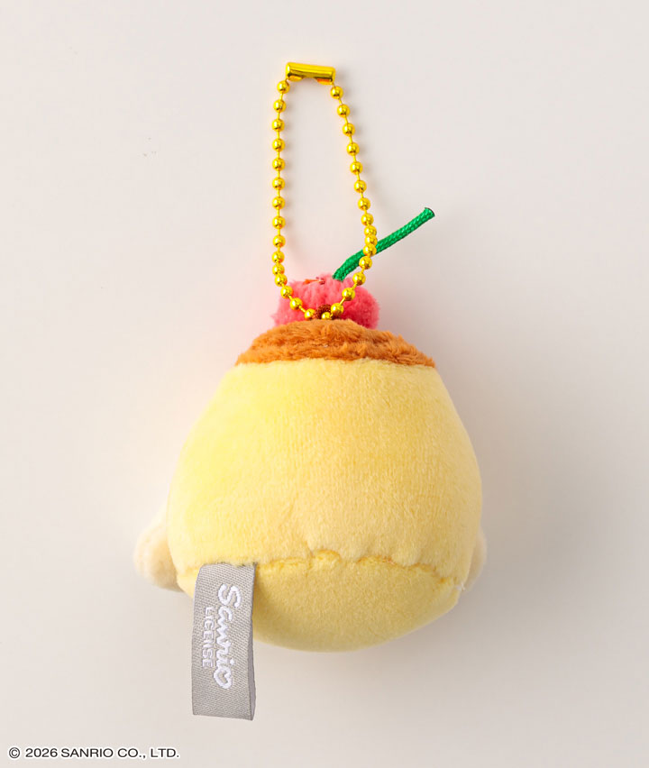 サンリオキャラクターズ】（ポムポムプリン）ぬいぐるみボールチェーン