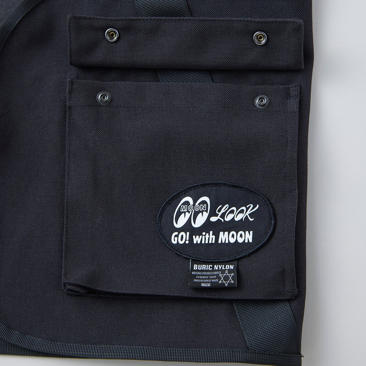 MOONEYES X DOGTOWN X BLUCO UTILITY VEST (BLK) / BLUCO - PEDESTRIAN