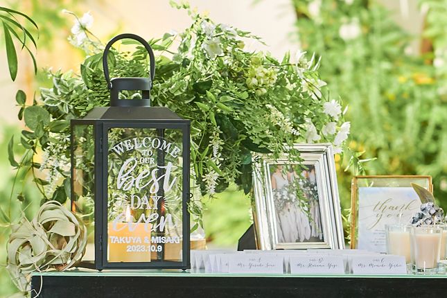 結婚式当日だけでなく家でもずっと飾りたい！ウェルカムランタン