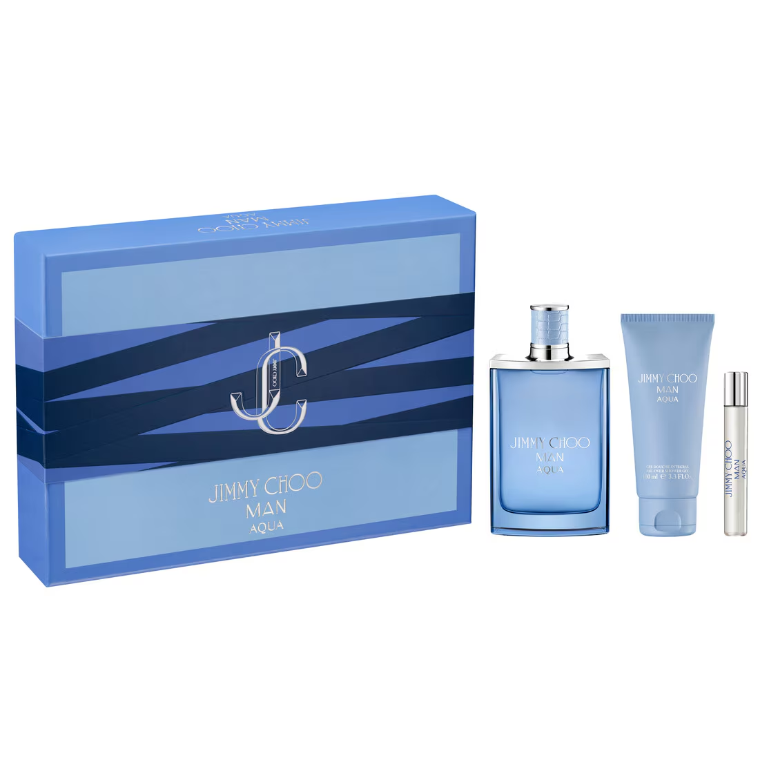 Jimmy Choo Man Aqua 100ml EDT 3 Piece Gift Set — Perfume NZ