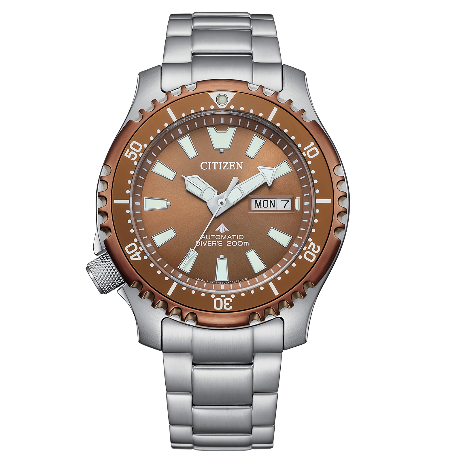 CITIZEN Promaster Marine NY0164-65X Automatic Day and Date Display