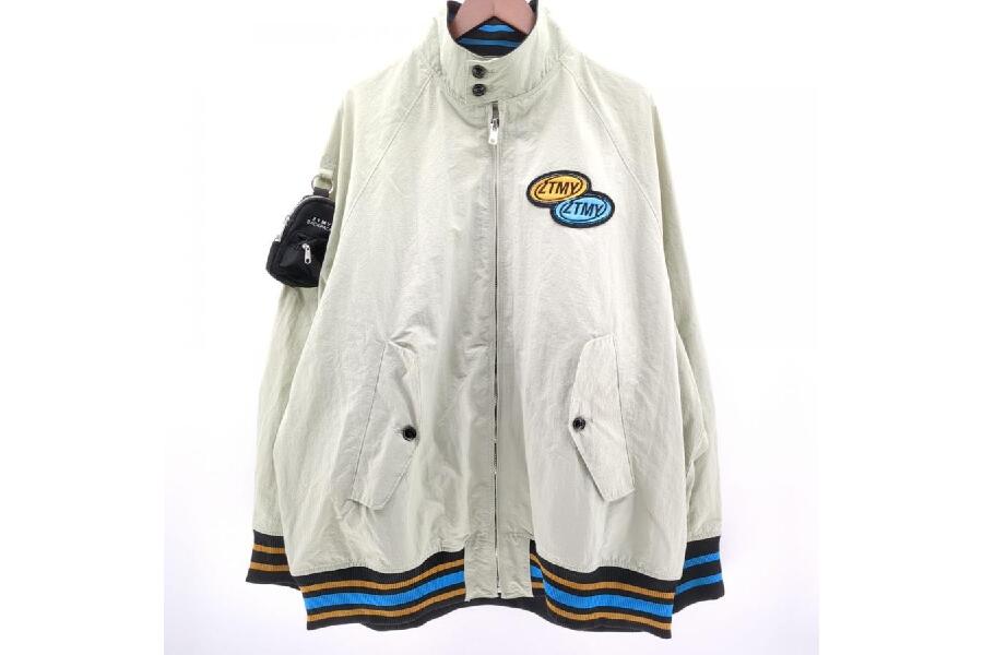 Lサイズ】ずとまよ バーシティジャケット(Light Gray) バーシティ