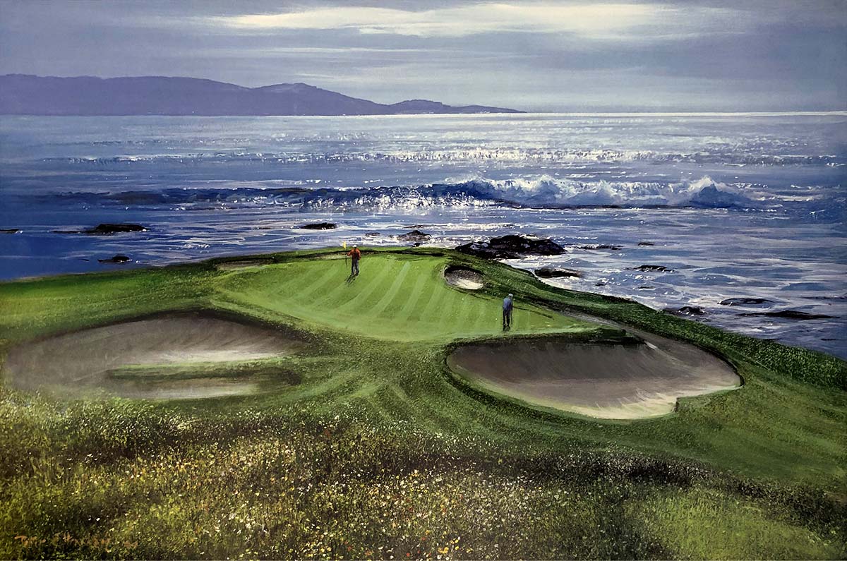 Pebble Beach 7th Hole - Picture This Framing & Gallery