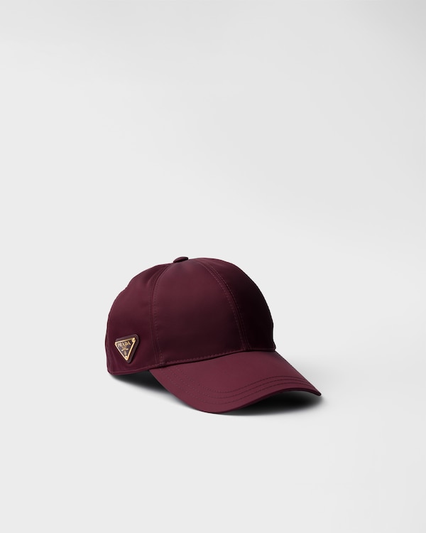 Burgundy Re-nylon Baseball Cap | PRADA