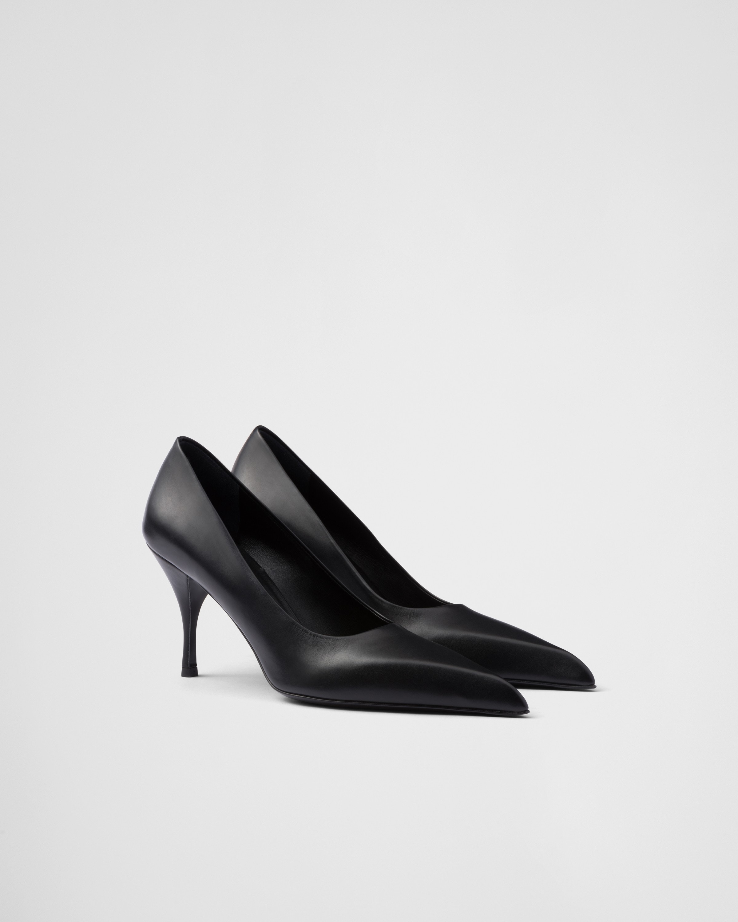 Black Leather Pumps | PRADA