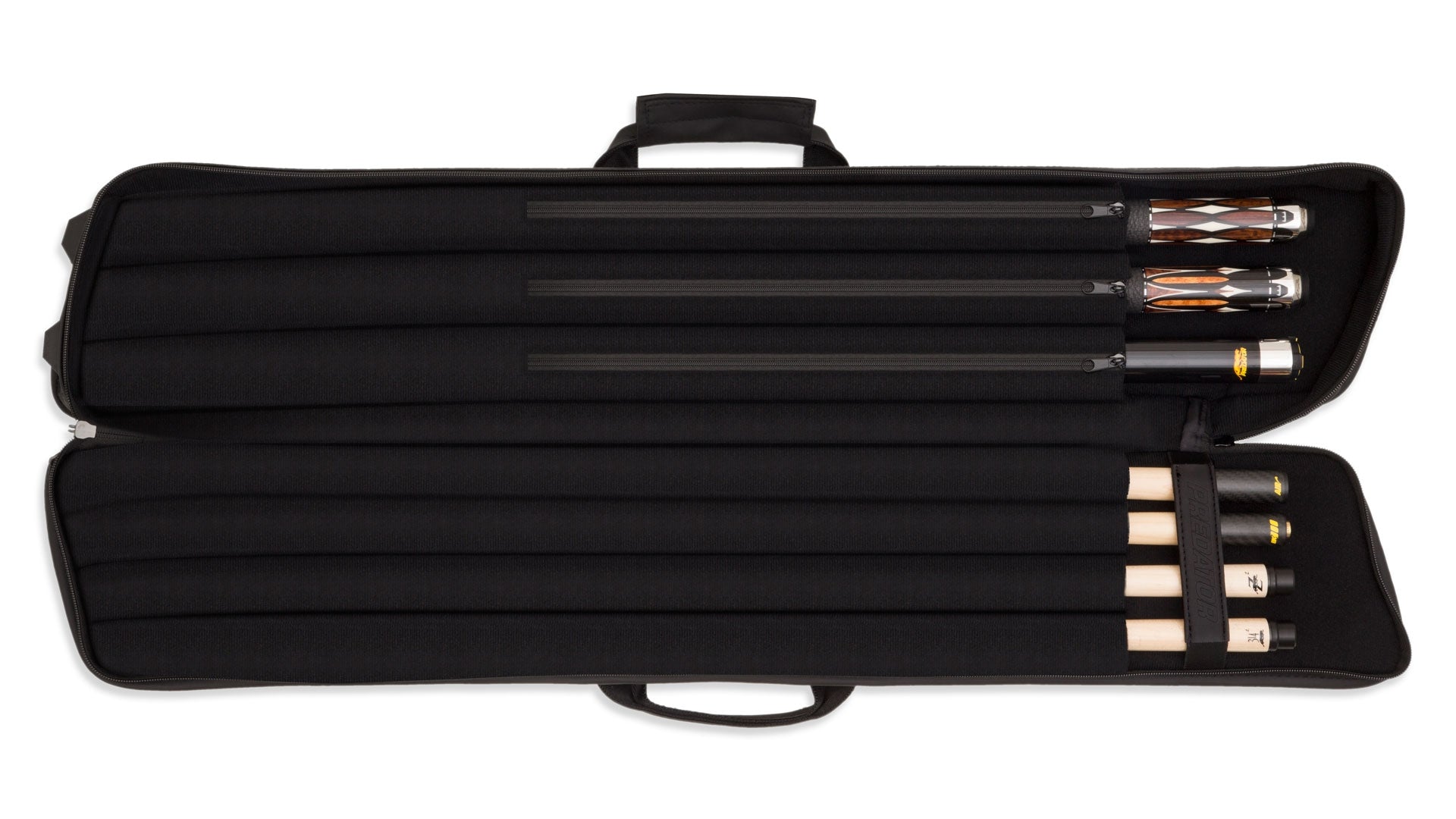 Sport Cue Case 3×4 Black Soft – プレデターキューズ