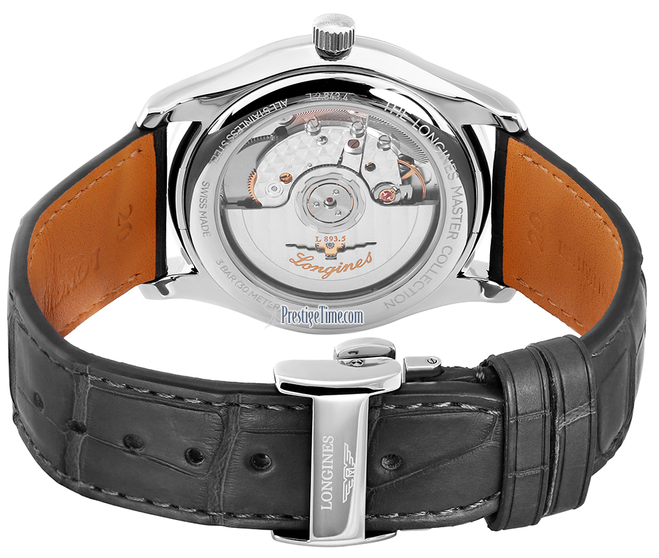 L2.843.4.93.2 L28434932 Longines Master Automatic 38.5mm Mens Watch