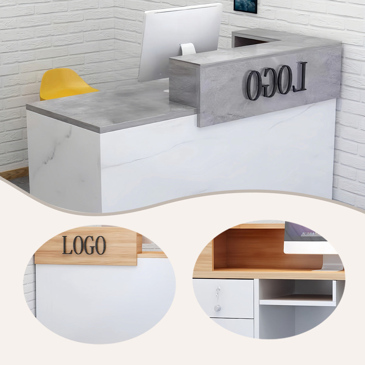 受付カウンター,エントランス受付,レジカウンター,フロント,店舗用,大