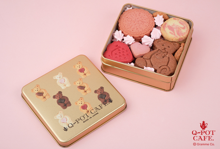 Q-pot CAFE.からバレンタインギフトにぴったりの限定「プティフール