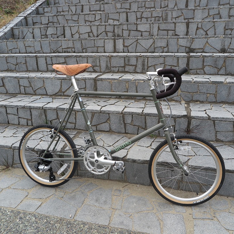 サイクリングにおすすめ！】ミニベ ロード ドロップハンドル BRUNO