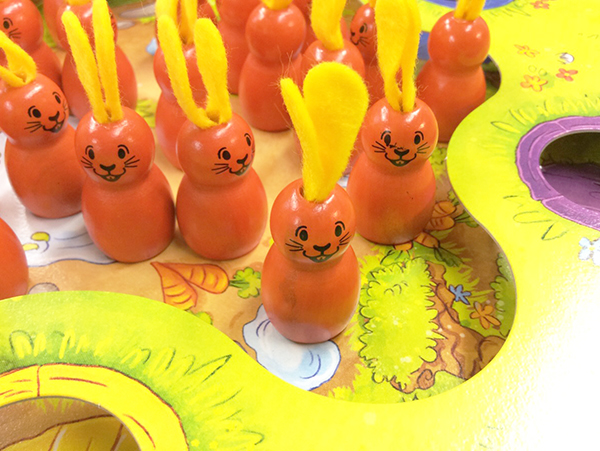 木のおもちゃ カルテット / うさぎのニーノ｜ペガサス社 正規品