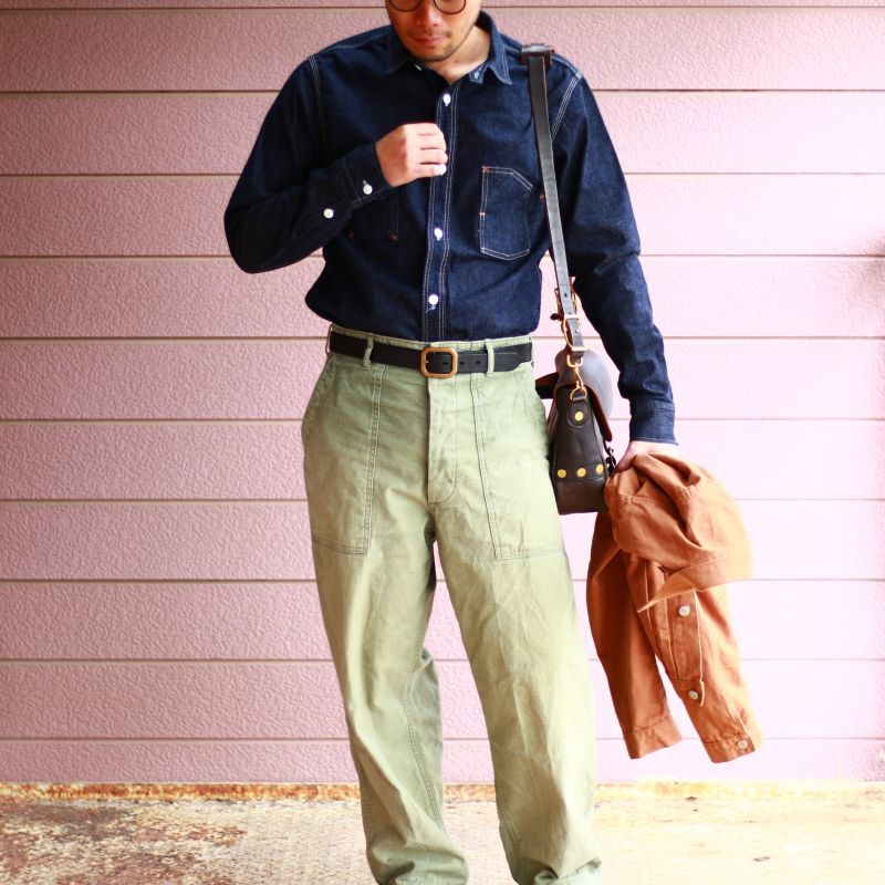 TCB jeans TCBジーンズ Catlight Shirts Denim キャットライトシャツ