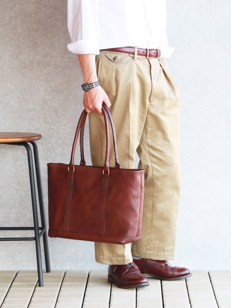 vasco ヴァスコ LEATHER NELSON TOTE BAG レザーネルソントートバッグ
