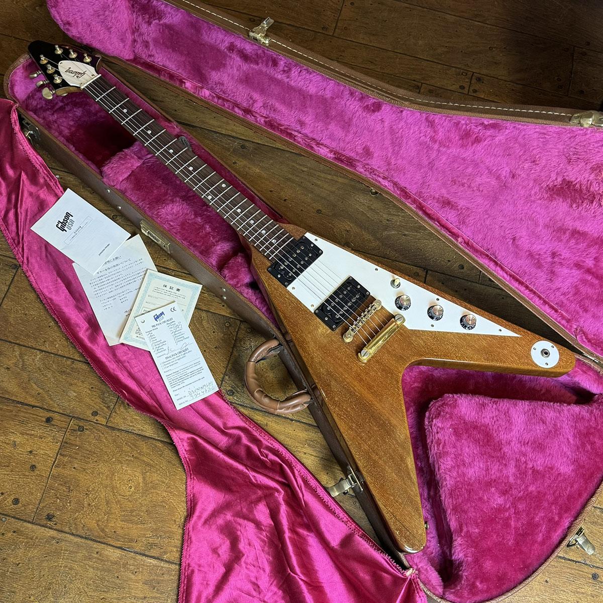 Gibson Limited Edition Flying V 98 Natural Gold Hardware <ギブソン