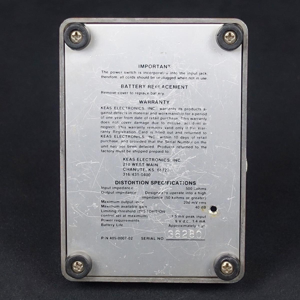 【新品】Ross DISTORTION Ross Audibles ROSS DISTORTION ディストーションペダル ロスオーディ