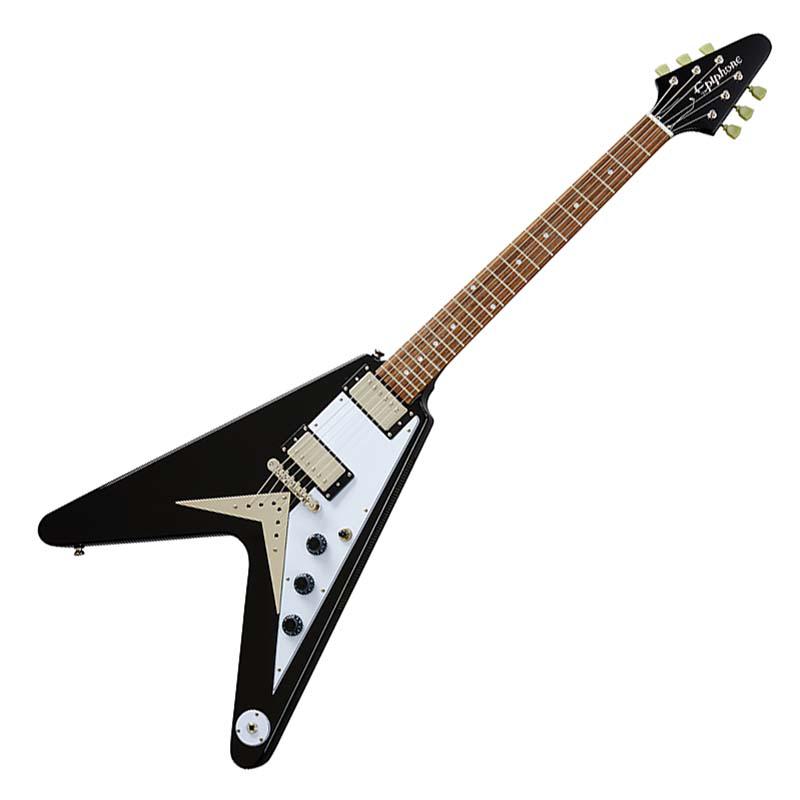 Epiphone Flying V Ebony <エピフォン>｜平野楽器 ロッキン オンライン