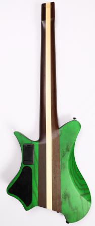 Perihelion Pro 82628 TT Neck-Thru True Temperament Guitar Gloss Green