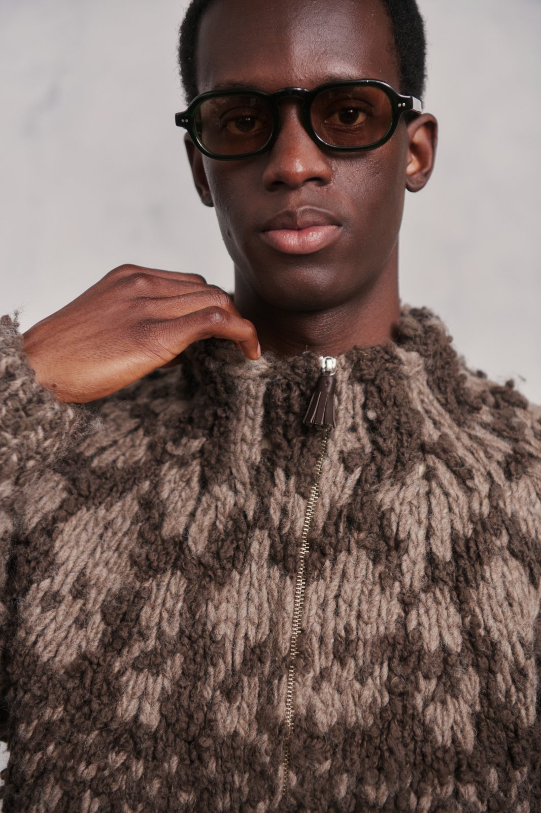 OLD JOE NORDIC PATTERN HAND SWEATER 252OJ-KN06 公式通販