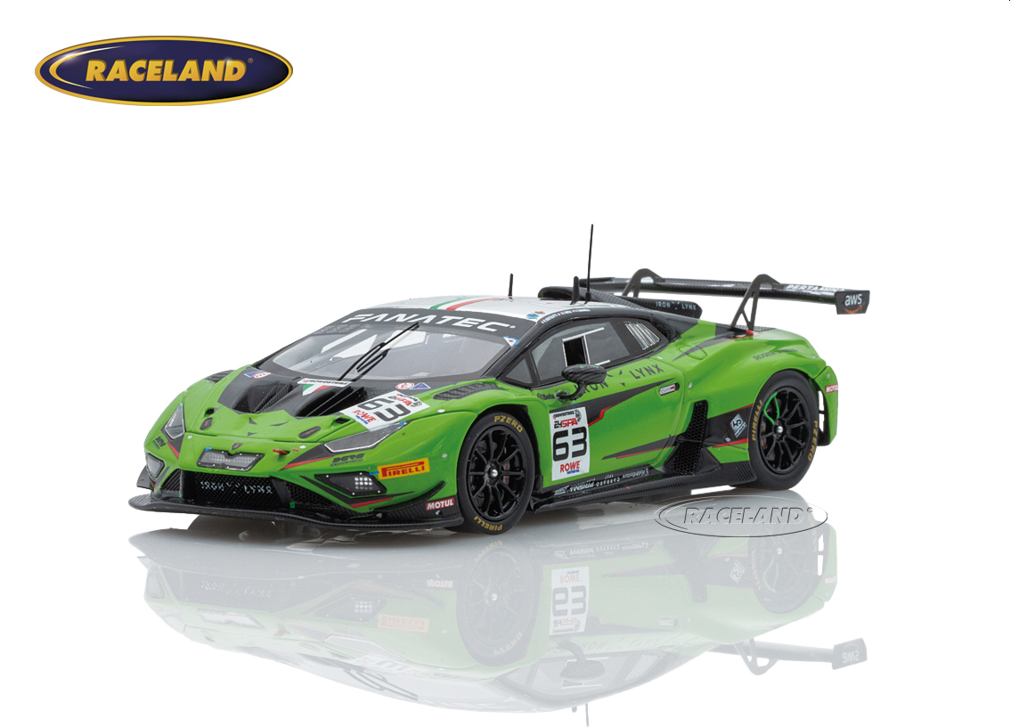 Lamborghini Huracan GT3 Evo2 Iron Lynx 24H Spa 2024 - scale 1/43rd