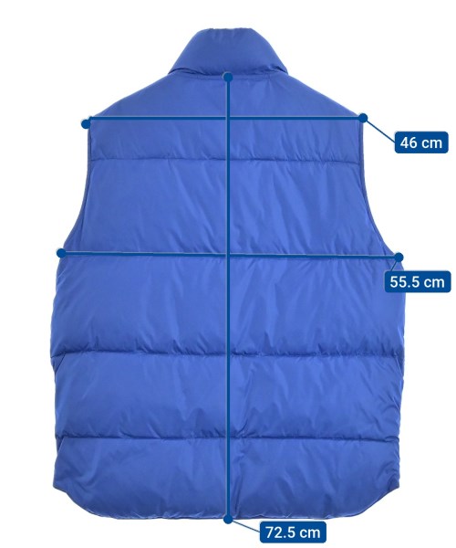 Noah（ノア）ダウンジャケット/ダウンベスト 青 サイズ:M メンズ