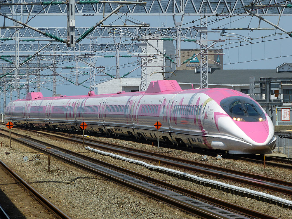 JR西日本】山陽新幹線500系ハローキティ新幹線 運行終了へ | Railway
