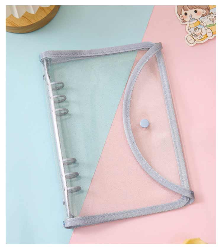 楽天市場】PVC製 透明 オフィス システム手帳カバー A5 手帳カバー