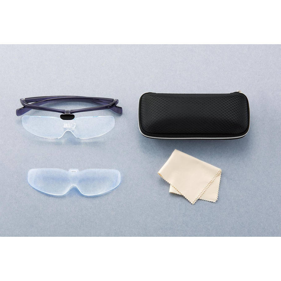 楽天市場】クラフトルーペ 1.6倍&2.0倍 メガネタイプ クロバー Clover