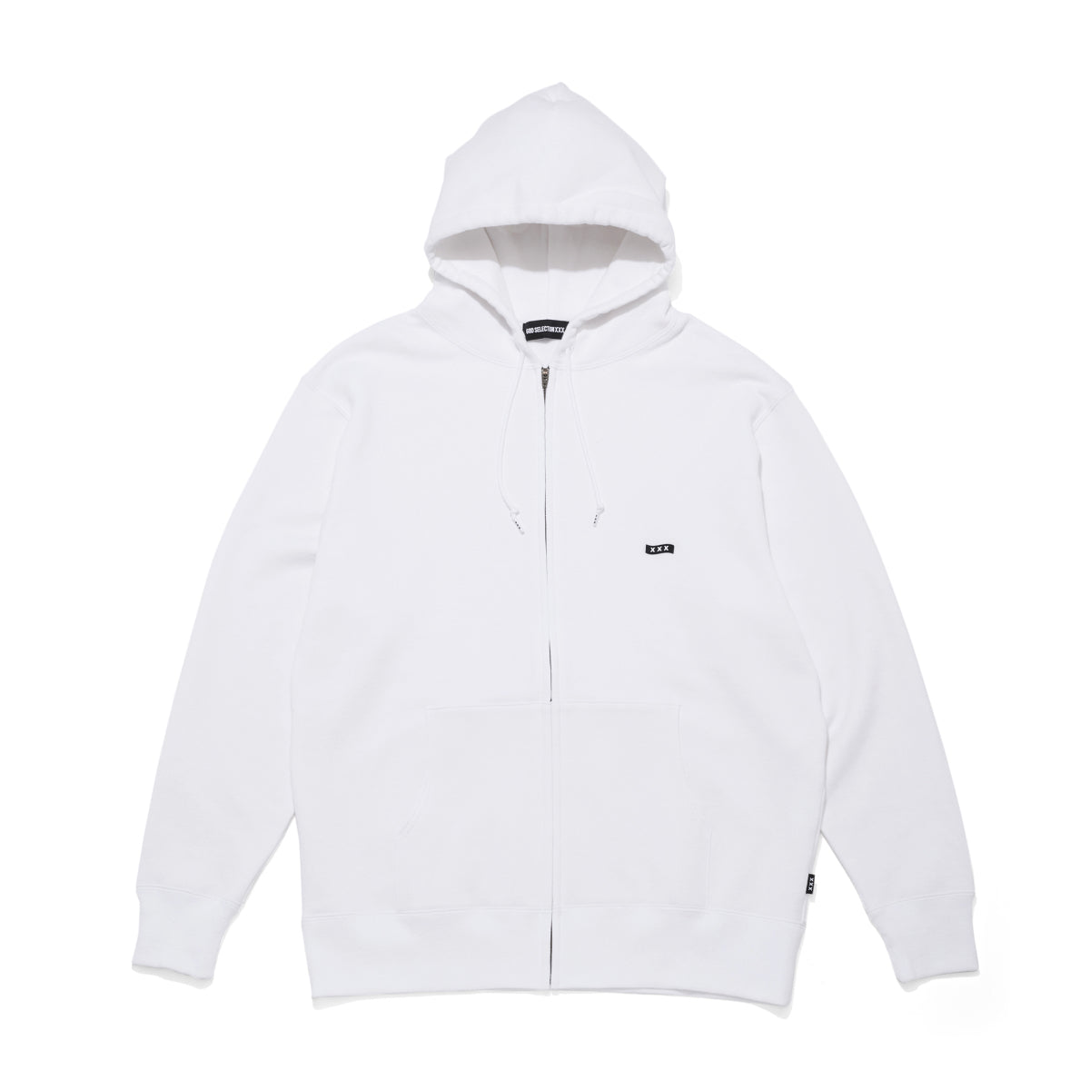 GOD SELECTION XXX]ZIP HOODIE/WHITE(GX-S24-HD-01) – R&Co.