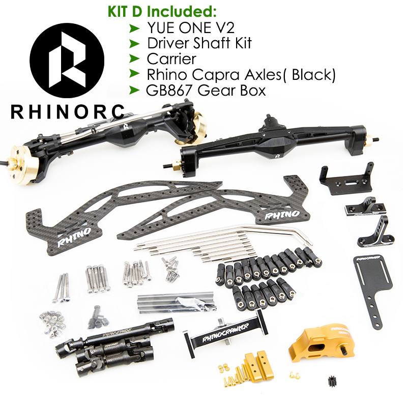 Rhino YUE ONE V2 Full Kit With Capra Axles