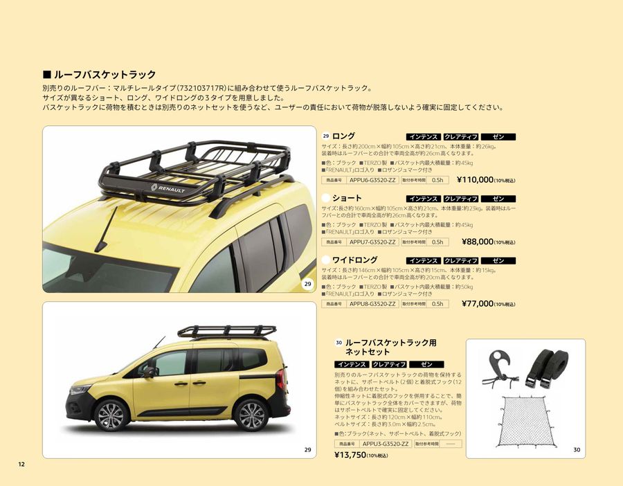 Renault KANGOO Accessories