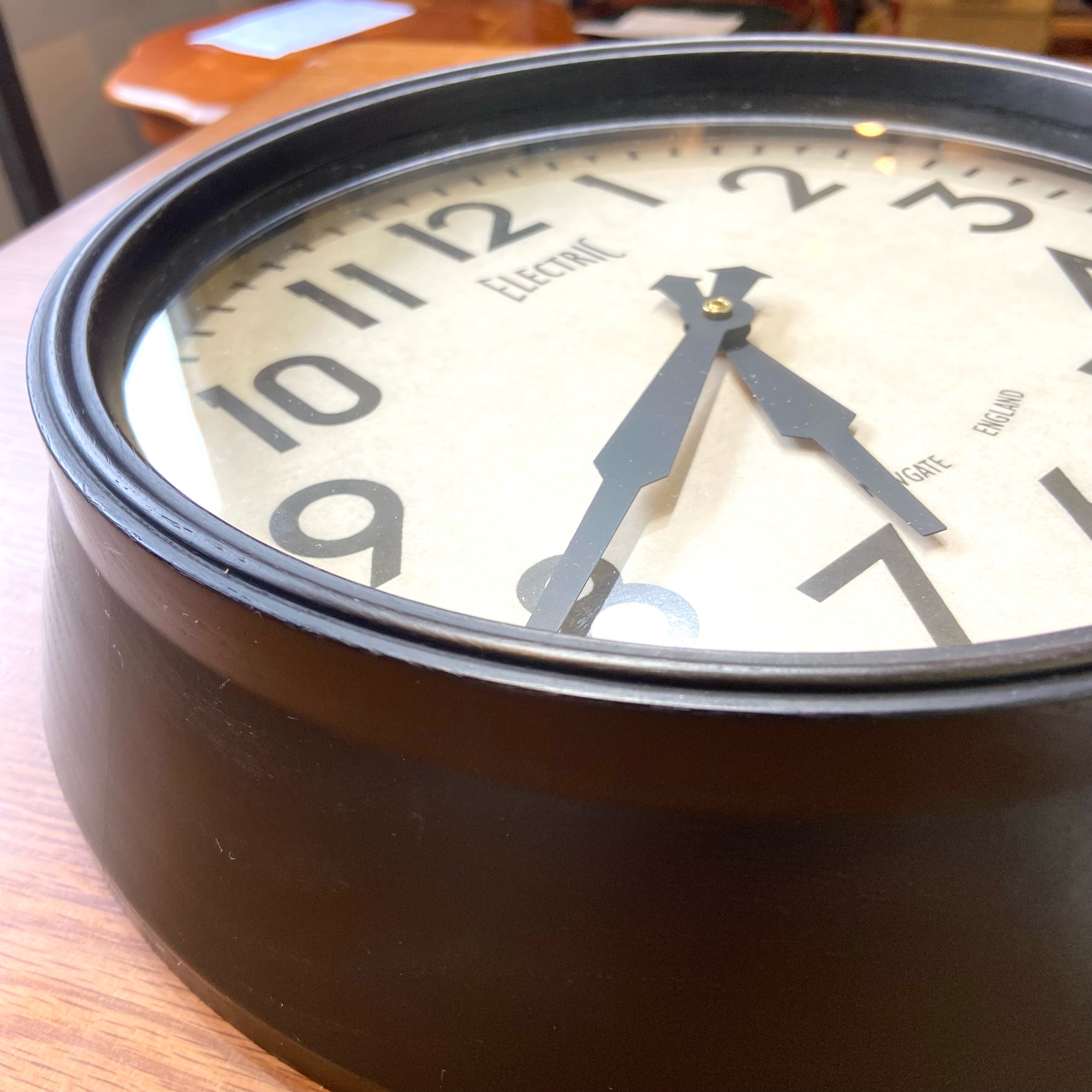 ニューゲート / NEW GATE 壁掛け時計 レトロ イギリス クロック 中古