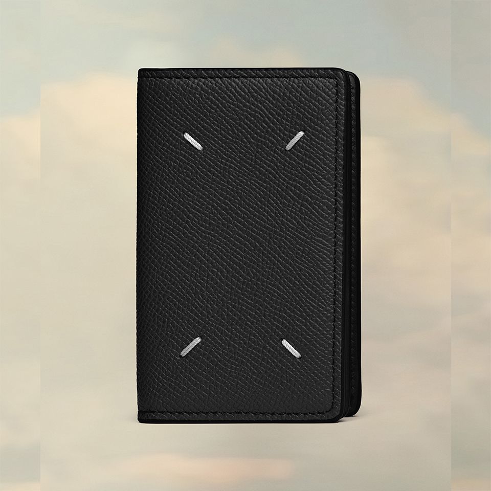 Maison Margiela - レザーカードホルダー | River