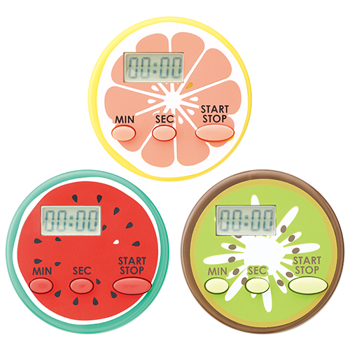 完売】フレッシュなマイタイマー｜キッチン｜在庫対応ノベルティ（名
