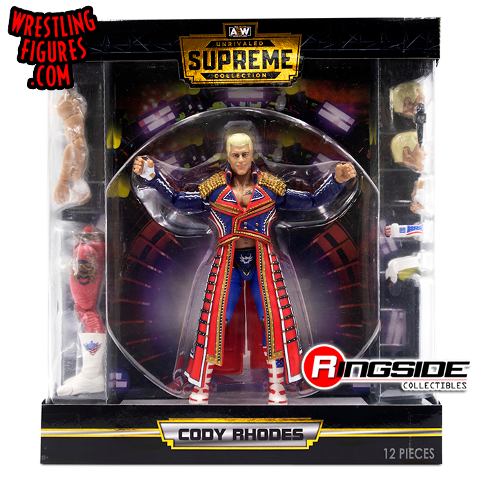 Cody Rhodes - AEW Supreme Collection 1 Toy Wrestling Action Figure