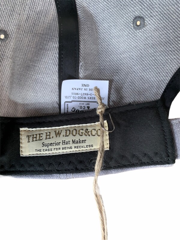 THE H.W.DOG&CO WASH BB CAP GRAY - PHILLIP66