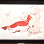 天野喜孝『赤い剣』 ｜骨董品買取 緑和堂