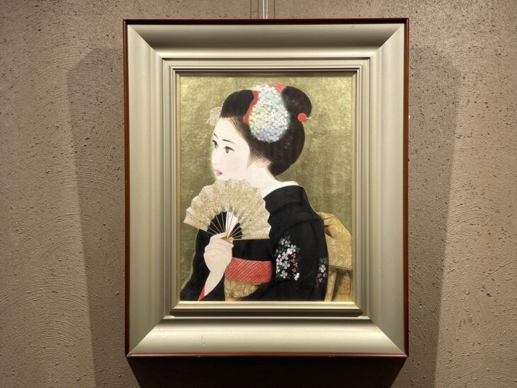 清水達三作『舞妓』 買取価格相場｜骨董品買取 緑和堂