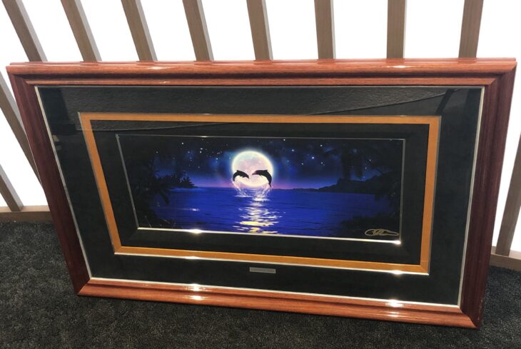 ラッセン 作 『ミスティックライトツインズ(S)』 ｜骨董品買取 緑和堂