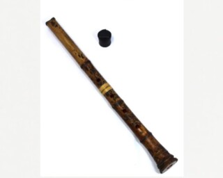 真山銘 都山流 『尺八 金三線 金歌口』 買取価格相場｜骨董品買取 緑和堂