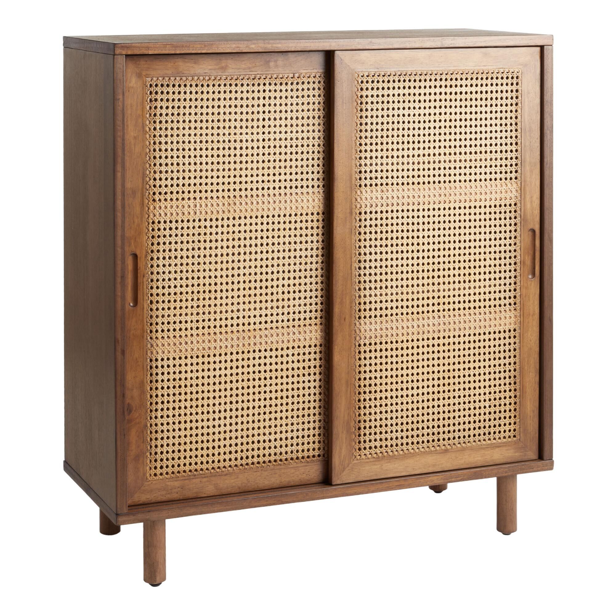 Gustav Vintage Acorn and Cane Bookshelf Collection - World Market