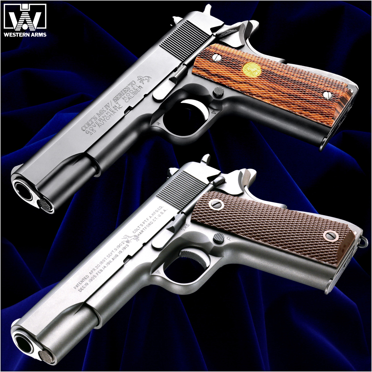 ガバメントモデルの双璧「シリーズ70」＆「M1911A1ミリタリー」絶賛