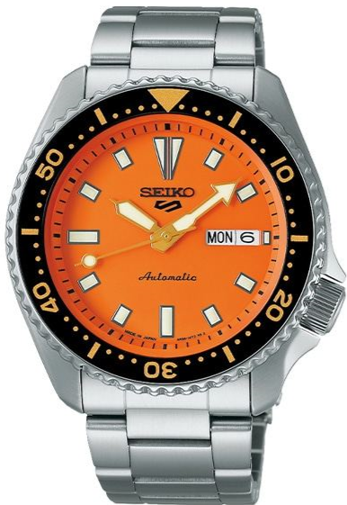 Seiko TiCTAC 5 Sports SKX Sports Style Limited Orange Boy SBSA265