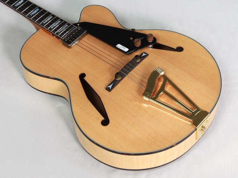 FgN フジゲン Masterfield MFA-FP Jazz Natural 国産 フルアコ エレキ