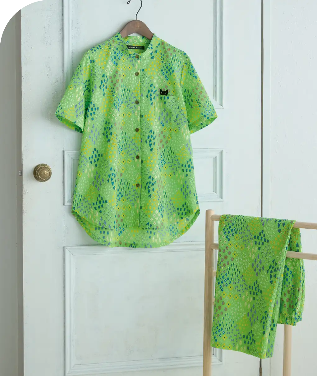 ⭐️アツコマタノ パジャマ 半袖 新品未使用⭐️プレゼント付き