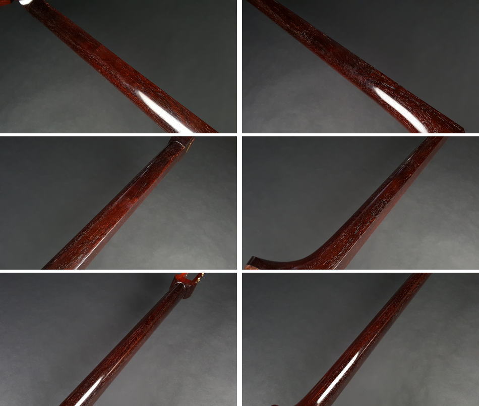 中古三味線】地唄紅木三味線・子持ち綾杉胴付（厳選品）【和楽器市場】